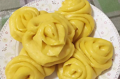 南瓜花卷