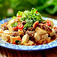 豆腐烧牛肉的做法图解7