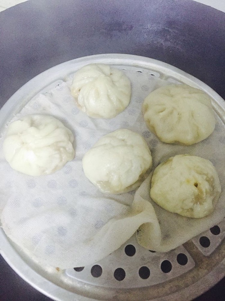 有汁 菜肉包子类似汤包的做法