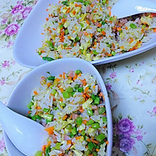 芦笋什锦蛋炒饭