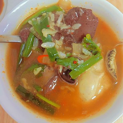 元气满满的血肠汤饭