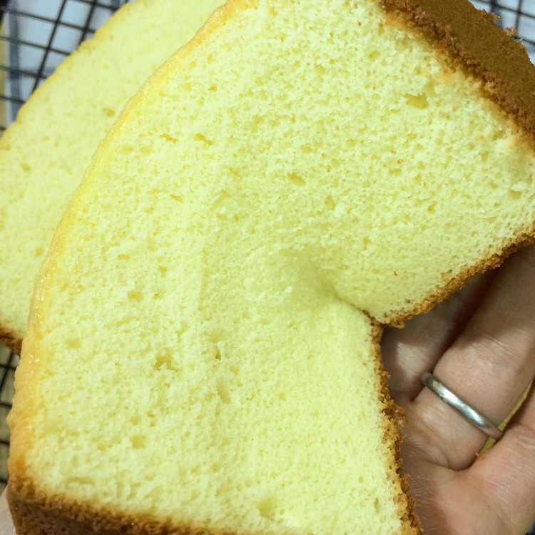 面包机版海绵蛋糕的做法