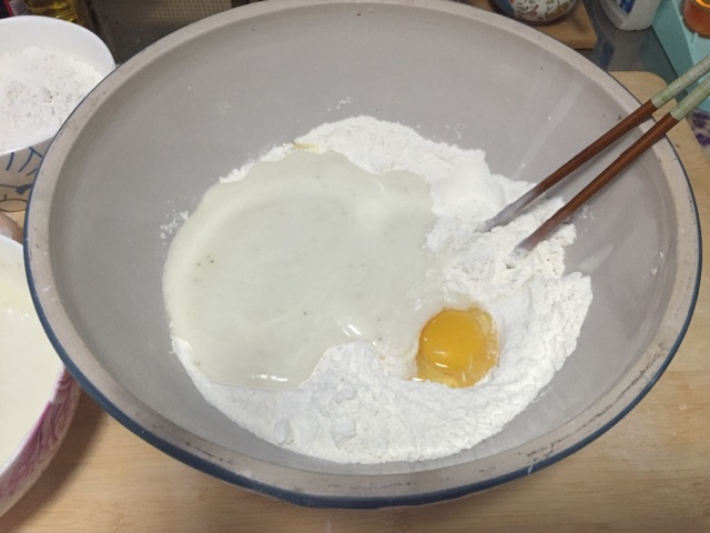 紫薯山药营养馒头（绣球，玫瑰花，双色）的做法图解4