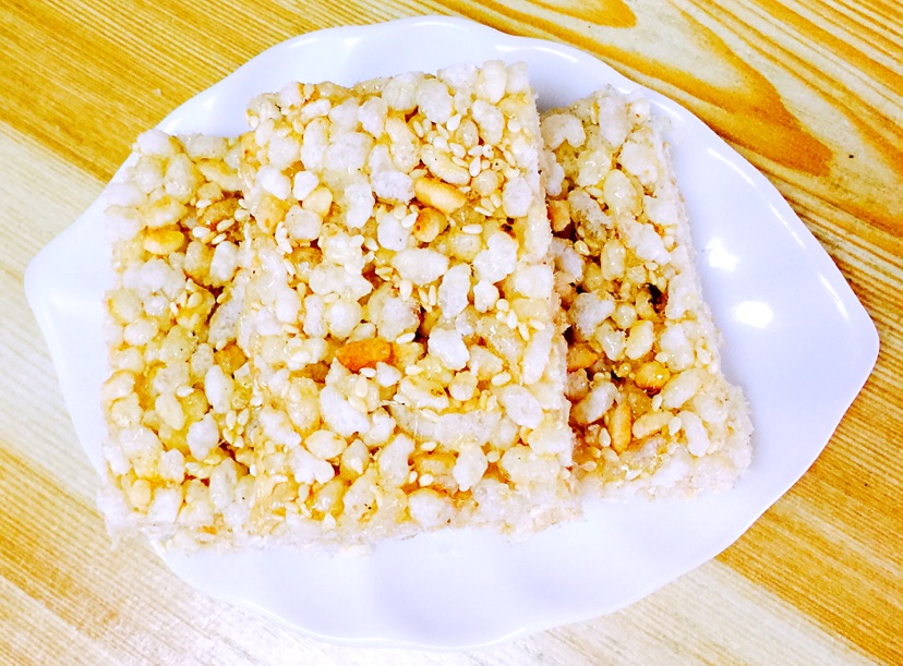 儿时的零食一一米花糖的做法图解5