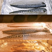 #秋天的第一条挪威青花鱼#盐烤青花鱼的做法图解4