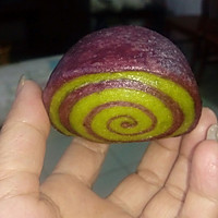 艾桨紫薯馒头卷的做法图解12