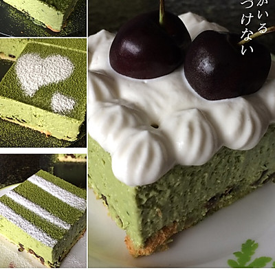 小可爱绿茶慕斯蛋糕