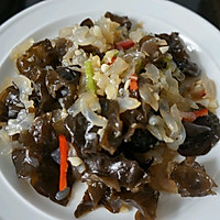黑木耳拌海蛰的做法图解4