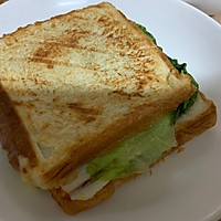 脆香三明治～早餐机制作的做法图解3