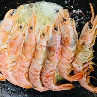 #夏日开胃餐#香煎阿根廷红虾的做法图解6