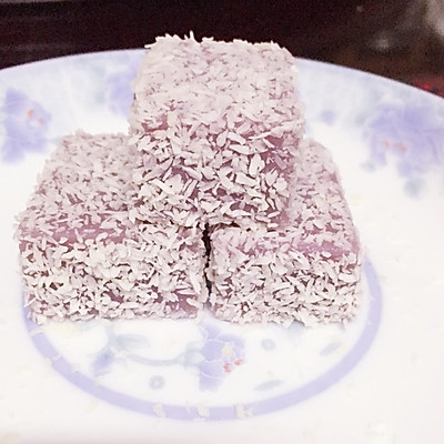 紫薯凉糕——这一抹清新色彩
