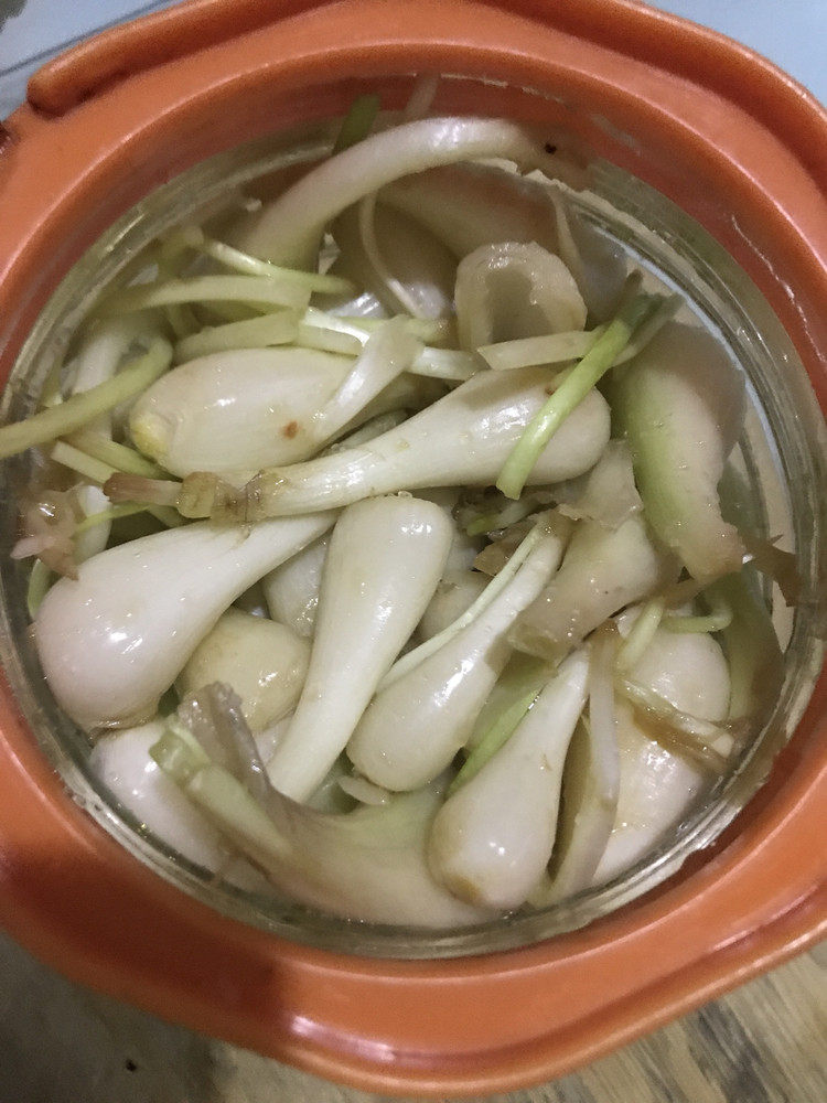 潮汕腌制小葱头（六姜）的做法