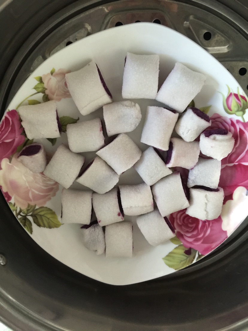 水晶紫薯包的做法图解6