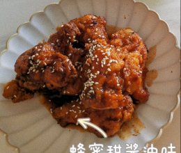 韩式炸鸡（甜口～蜂蜜酱油味）的做法
