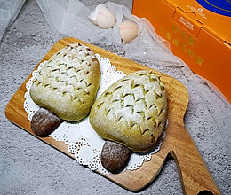 #圣迪乐鲜蛋杯复赛#圣诞树椰蓉面包的做法