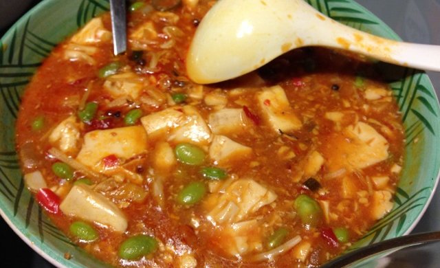 麻辣辣嫩豆腐