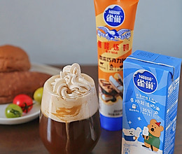#冬日治愈时刻#秋冬热饮～雪顶巧克力咖啡的做法