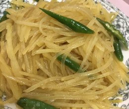 青椒土豆丝的做法