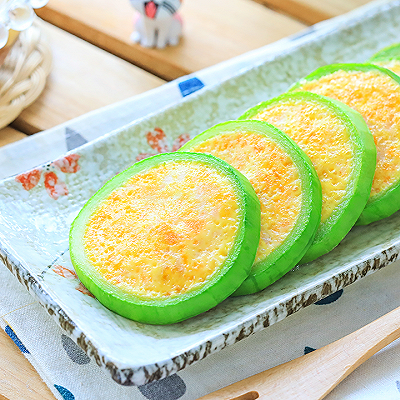 西葫芦虾饼