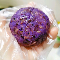 减脂降糖能量早餐✨紫薯杂粮能量球的做法图解12