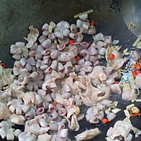 清炒脆肠的做法图解3