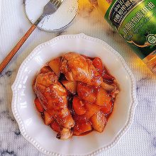 #金龙鱼橄调-橄想橄做#低脂西餐｜西班牙红酒烩鸡