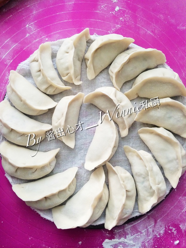 【私房香菇糯米煎饺】#船歌鱼水饺#的做法图解18