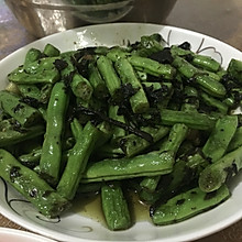 橄榄菜炒四季豆