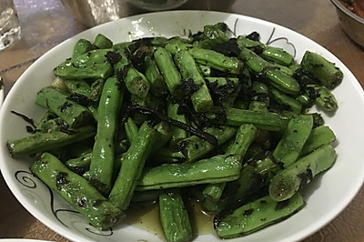 橄榄菜炒四季豆