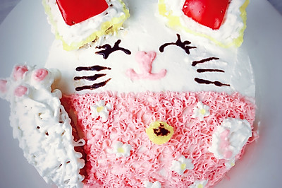 招财猫蛋糕