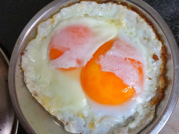 半熟煎蛋的做法
