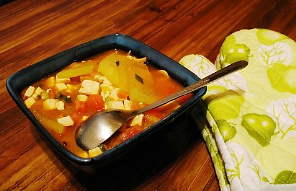 冬瓜番茄豆腐汤的做法