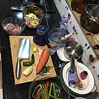 豆腐肉糜鸡蛋粗粮饼的做法图解2