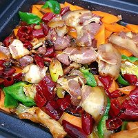 胡萝卜炒腊肉的做法图解6