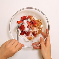 草莓面包屑-迷迭香的做法图解3