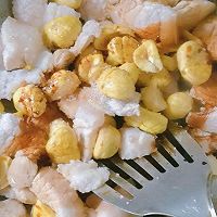 沙茶板栗烧肉#厨此之外，锦享美味#的做法图解6