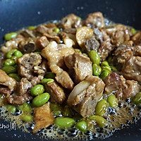 毛豆焖排骨的做法图解8