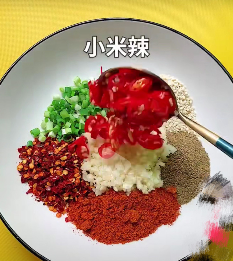 万能蘸料（抖音亲测）的做法