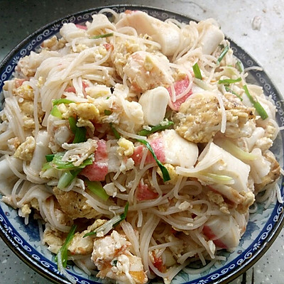 海鲜炒粉