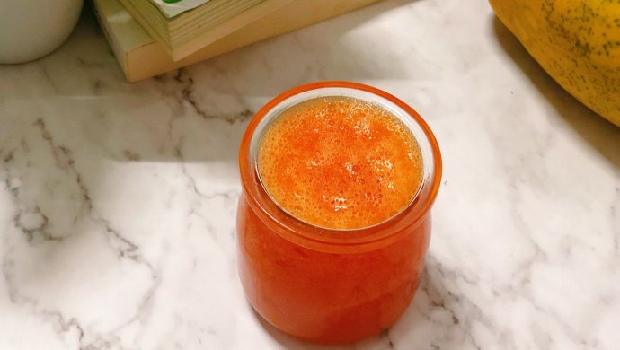 鲜榨木瓜汁