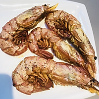 黑椒烤虾的做法图解5