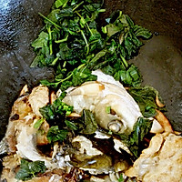 农家土蒜鲩鱼头。（广东家庭菜，农家草鱼头）的做法图解5