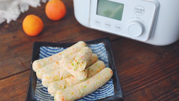 宝宝辅食—什锦虾肉肠