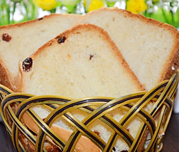 果馅面包——葡萄干枸杞吐司的做法