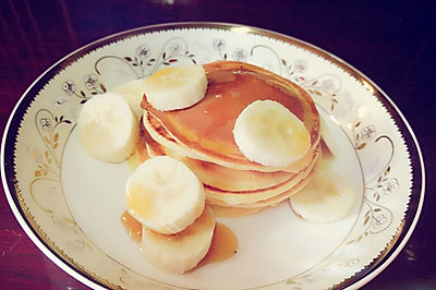 Pancake--香蕉热煎饼
