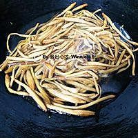 【私房麻香樱花金针菜】#浪漫樱花季#的做法图解2