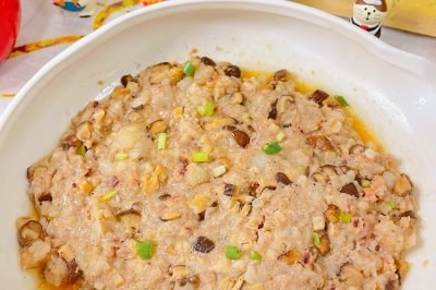 广式蒸肉饼