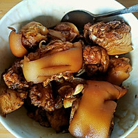 电饭煲猪蹄的做法图解3