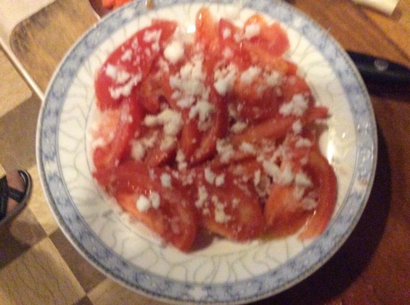 Tomato with sugar