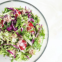 金枪鱼蔬菜沙拉#丘比轻食厨艺大赛#的做法图解3